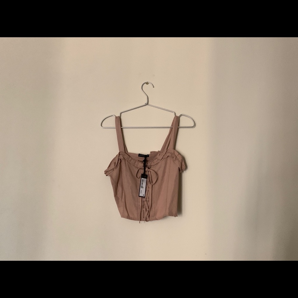 dusty pink tank